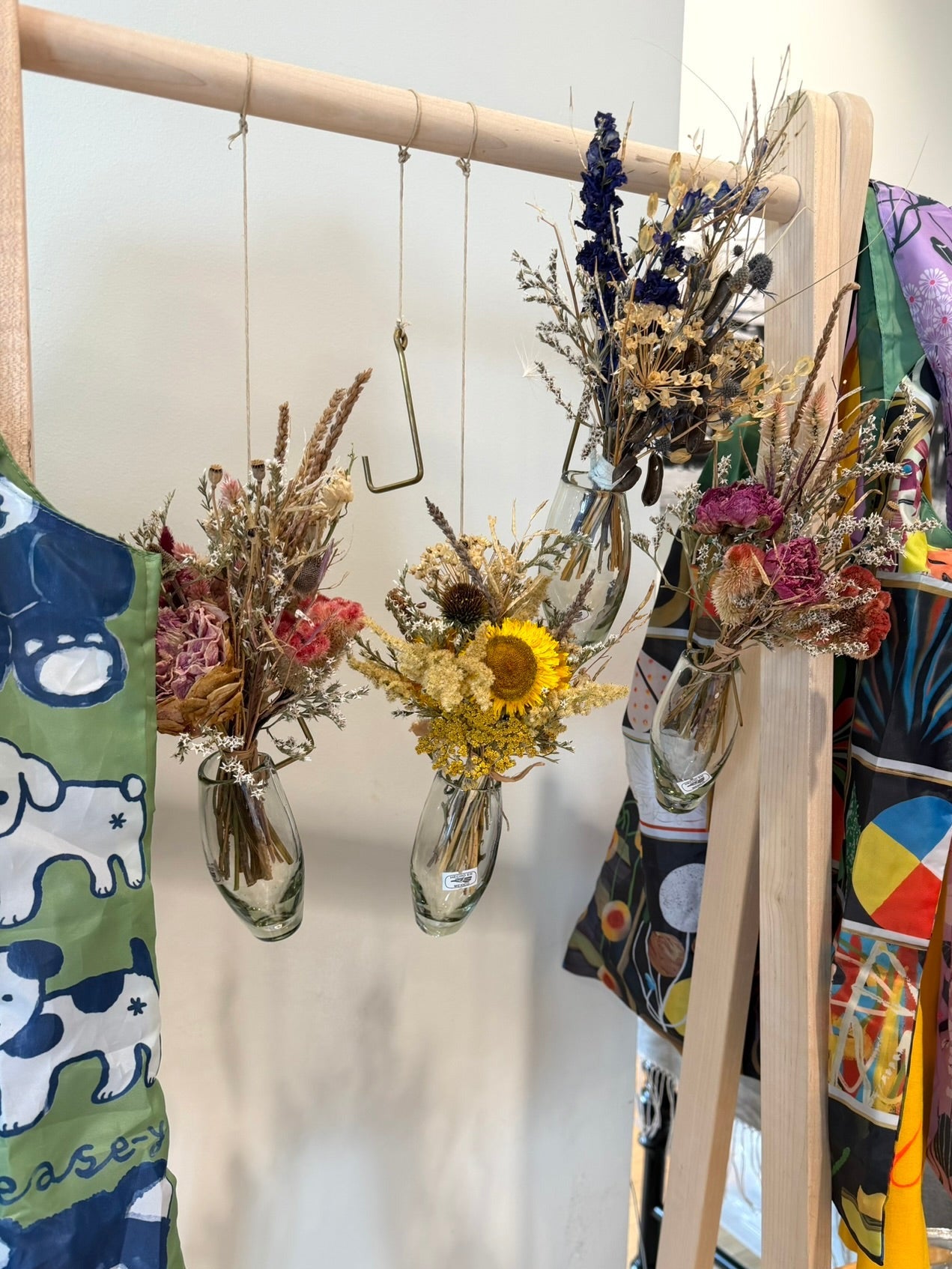 Dried Floral Mini Bouquet by District 2 Floral