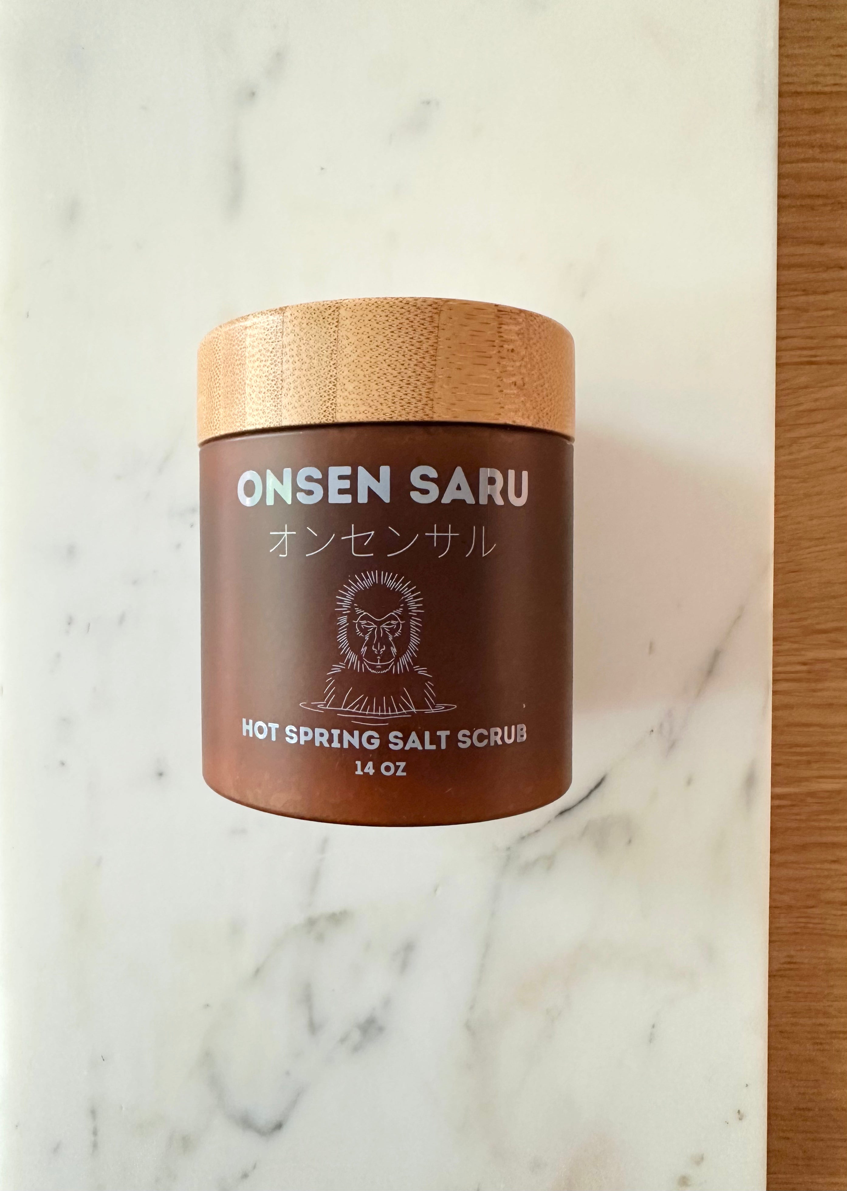 Onsen Saru Hot Spring Salt Scrub