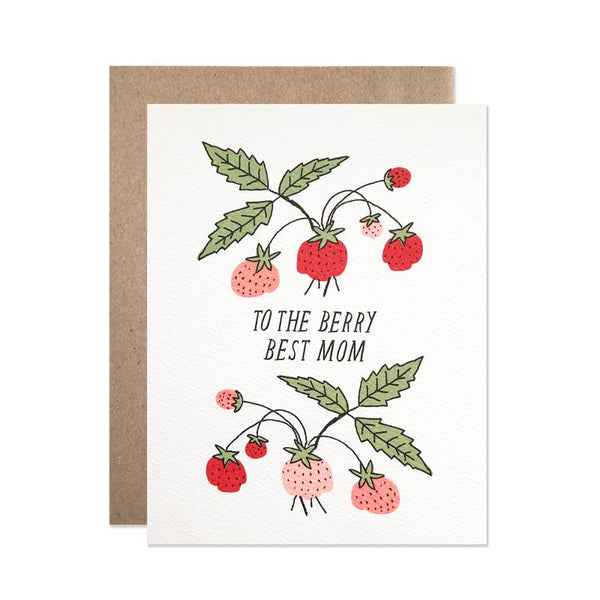 To the Berry Best Mom Mothers Day Card