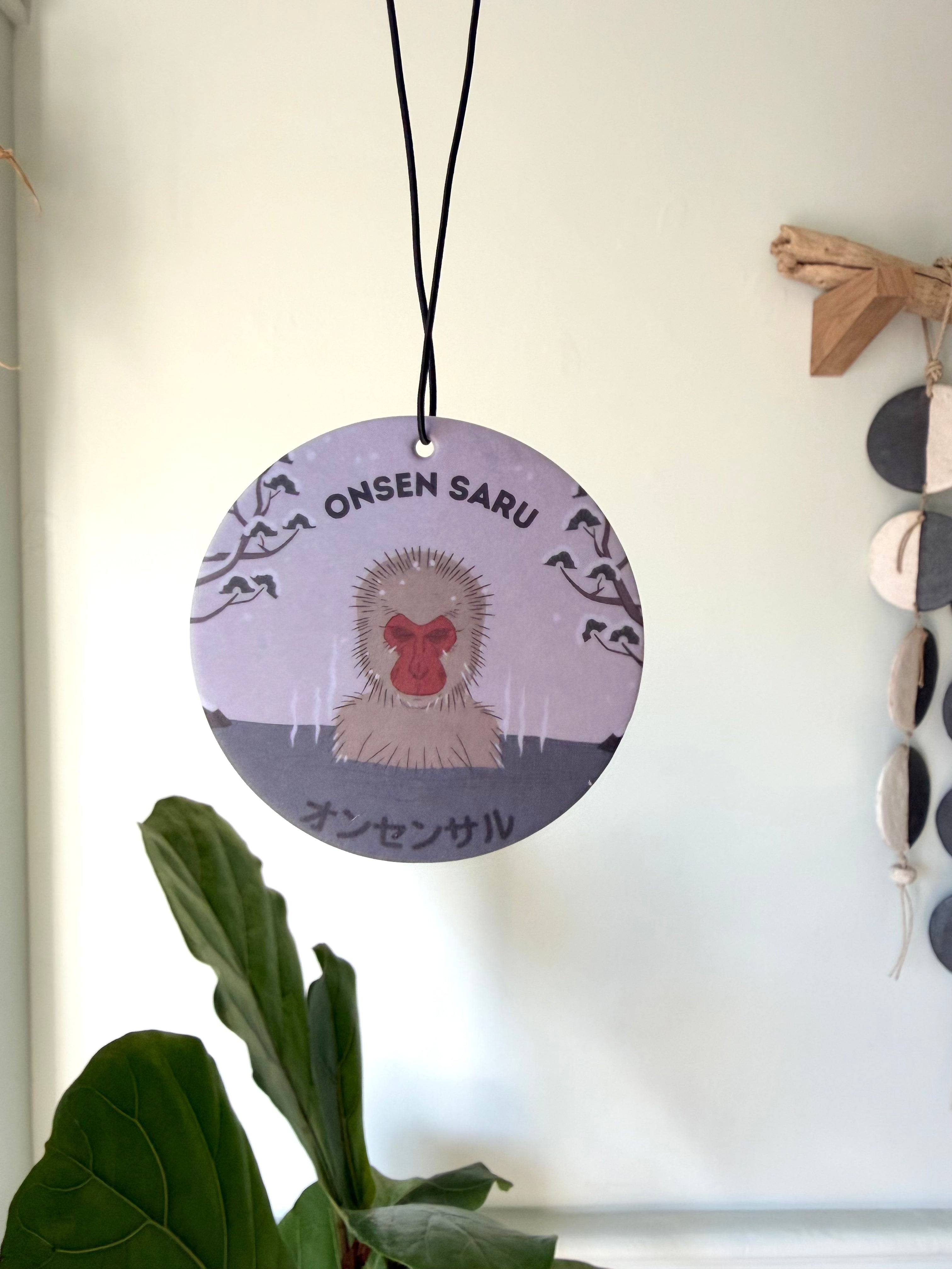 Onsen Saru Hot Spring Air Freshener