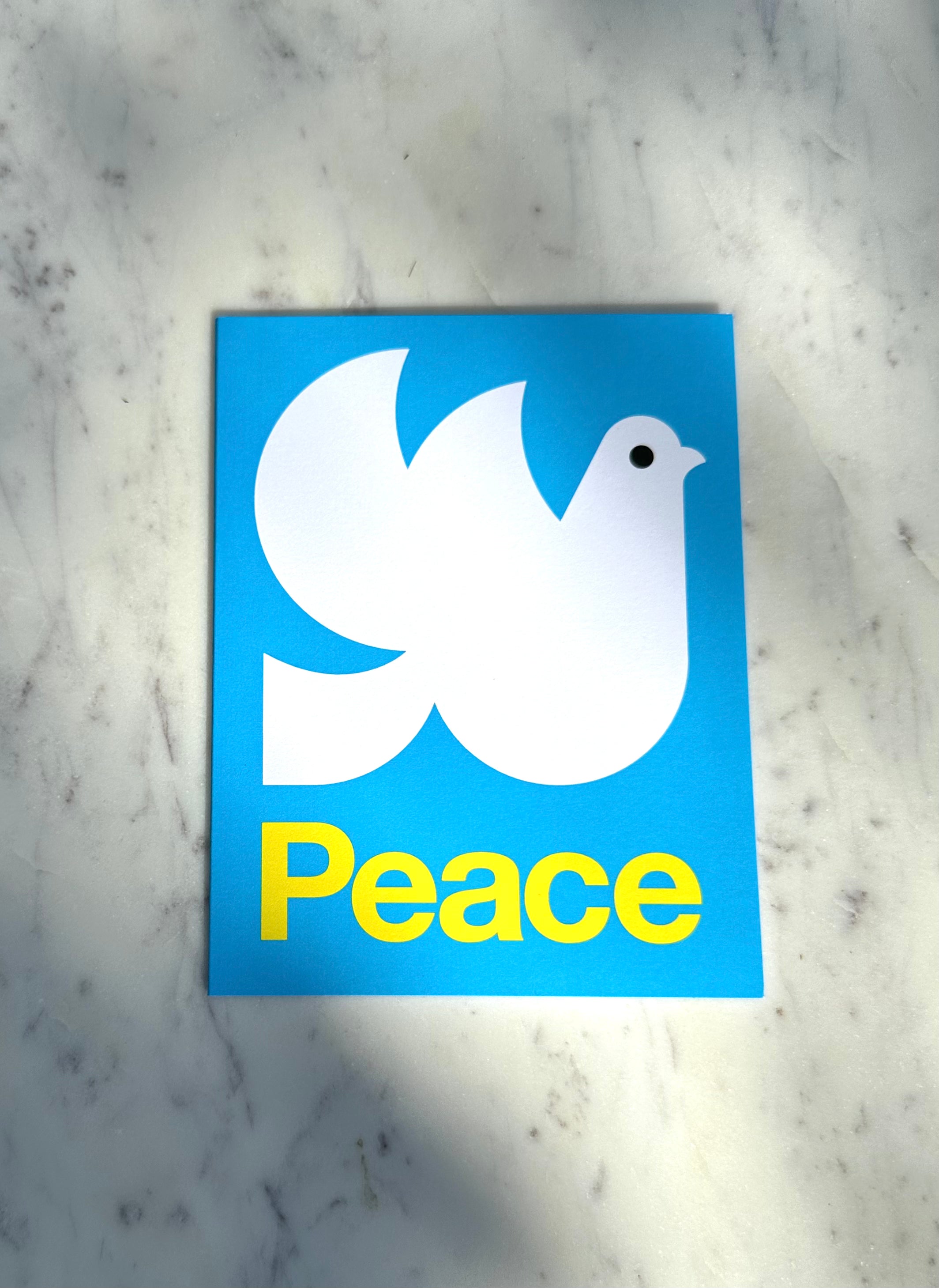 Peace Card by Draplin Design Co
