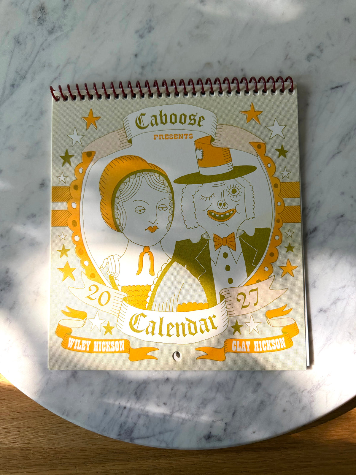 2027 Caboose Books Calendar by Clay & Wiley Hickson