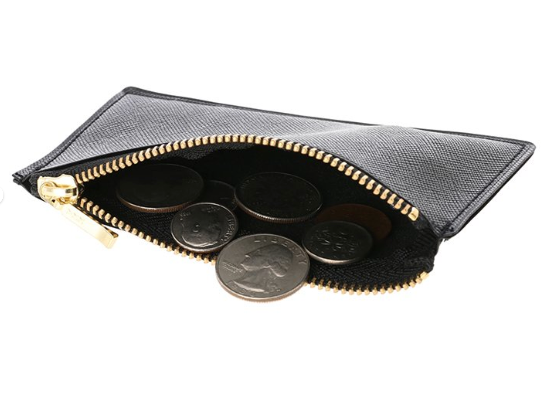 Delfonics Quitterie PVC Japanese Zip Card Case – Turquoise