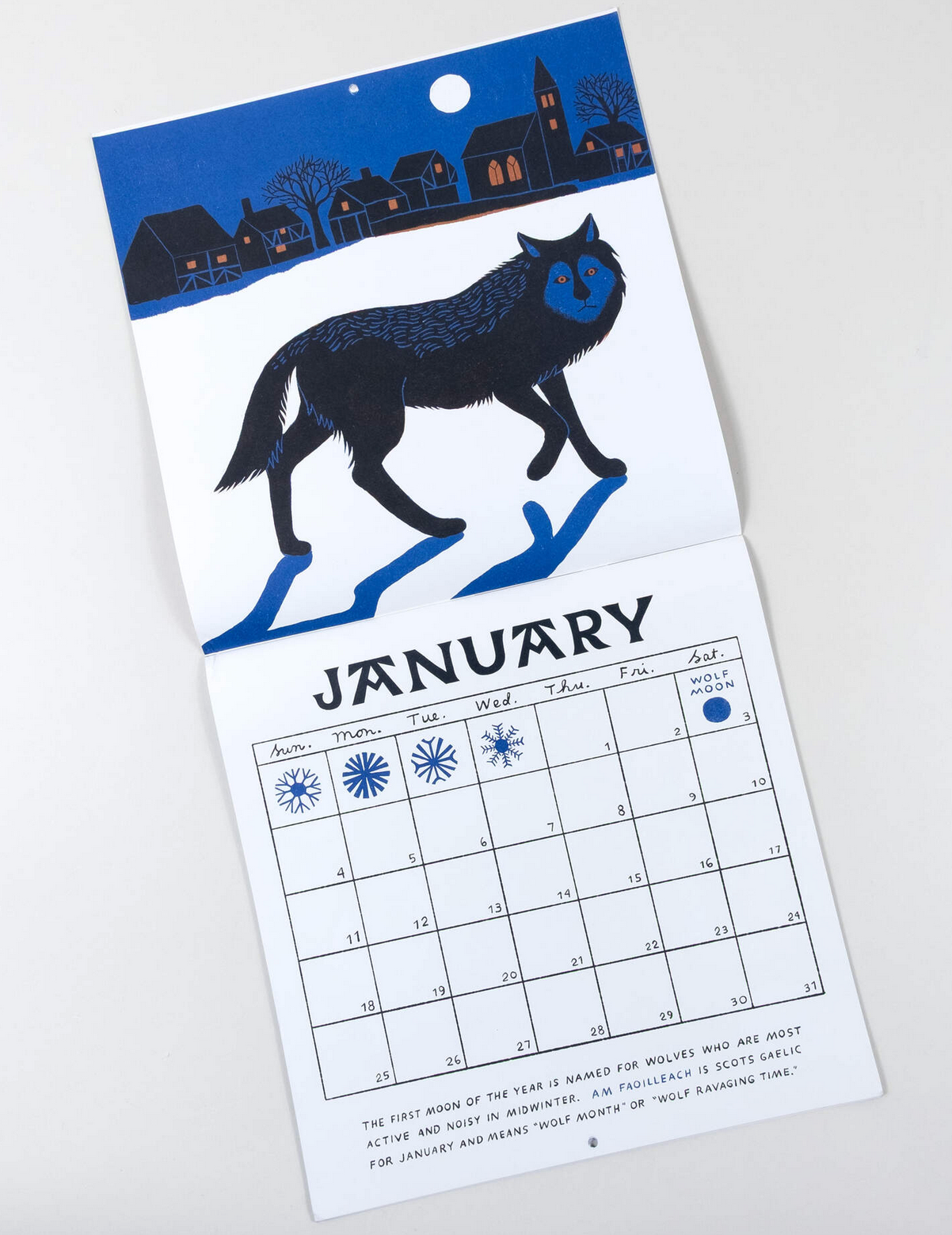 2026 Carson Ellis Moon Calendar