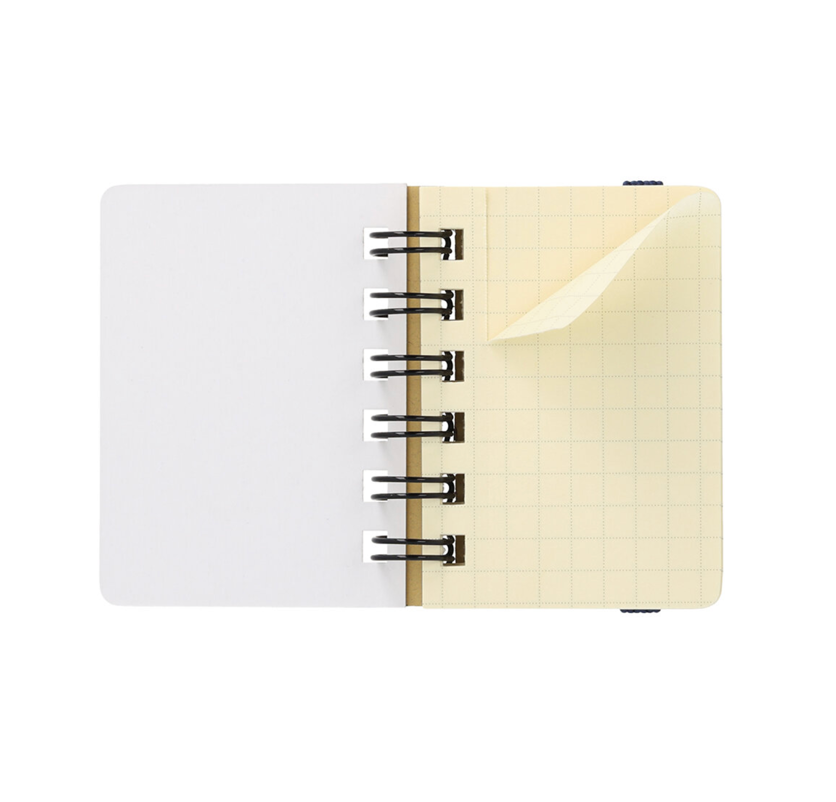 Rollbahn Spiral Notebook – 'Micro' Light Pink Charm Keychain