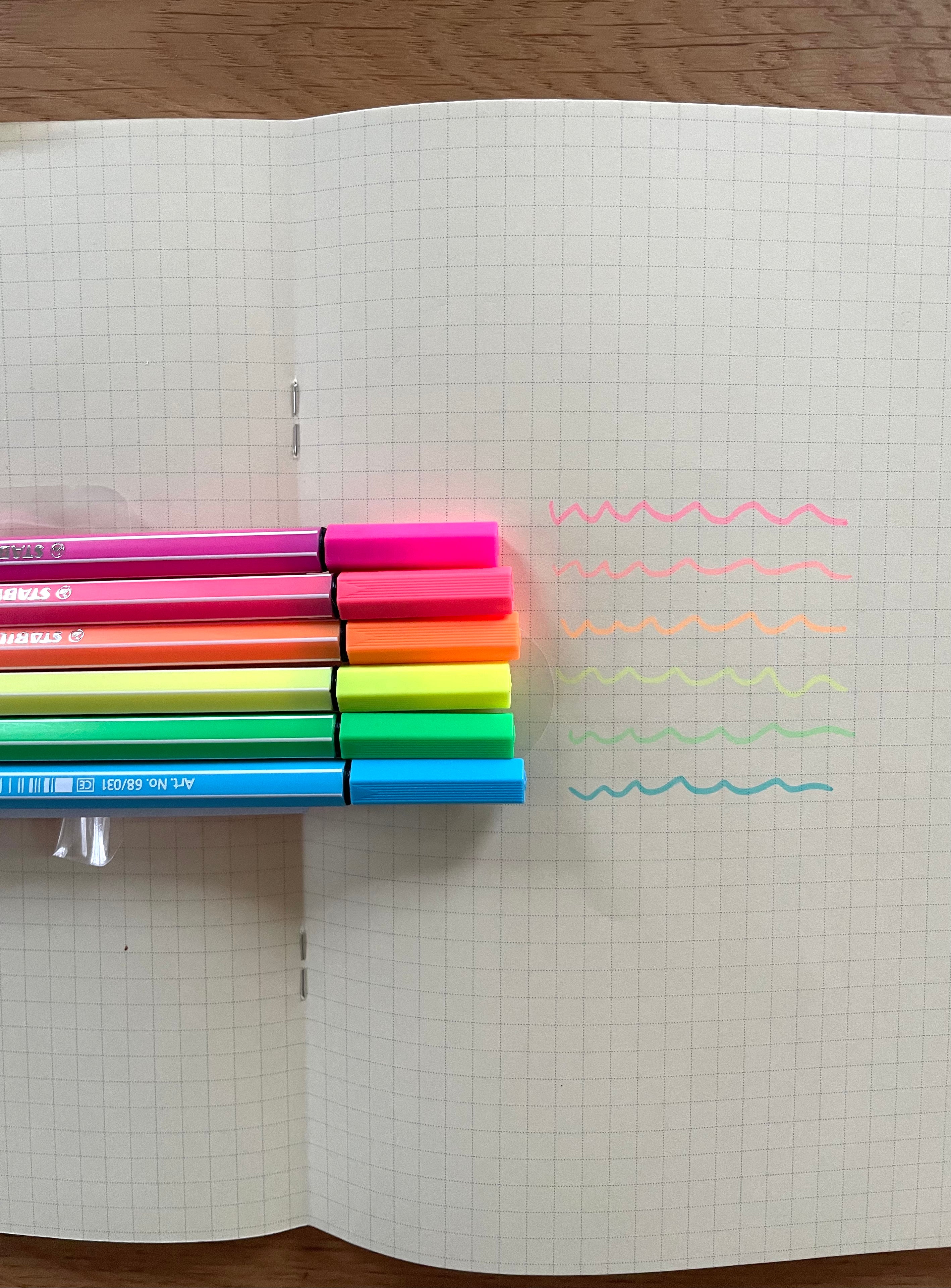 Stabilo Pen 68 – Set of 6, Neon