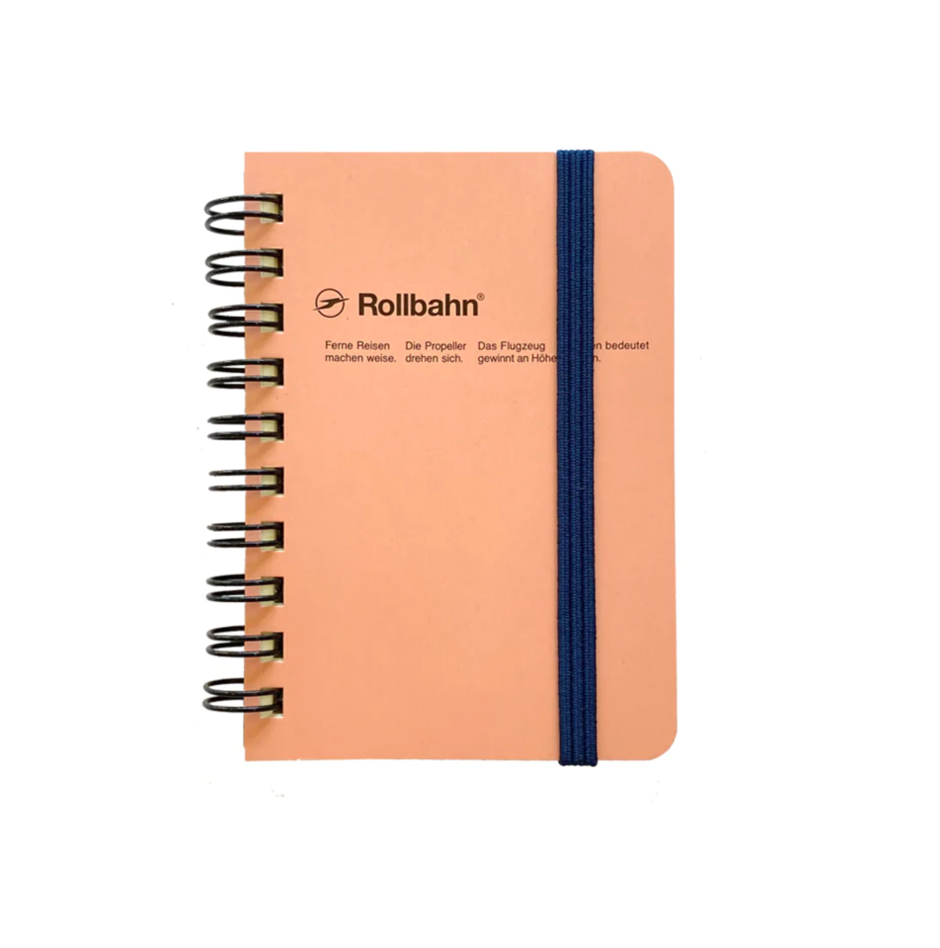 Rollbahn Spiral Notebook – Blush Pink (mini memo)
