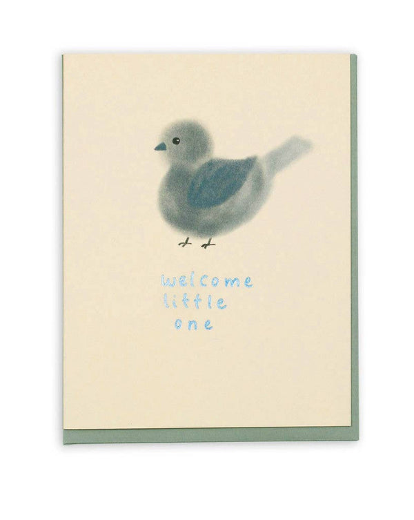 Welcome Little One Bird Card