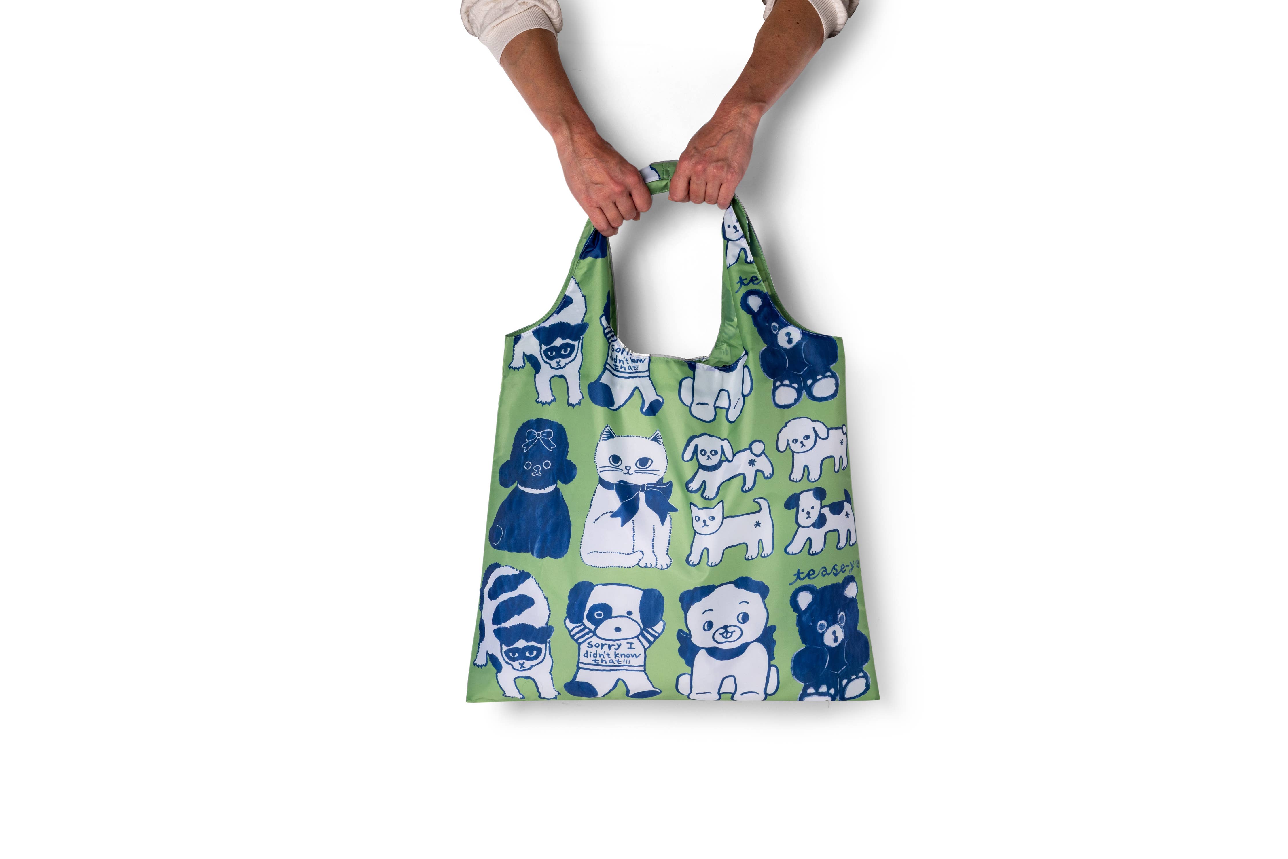 Snuggle Society Art Sack® by Naon Jeong - Reusable Tote Bag