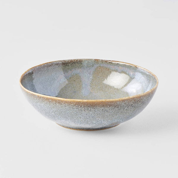 Made in Japan Small oval bowl – Steel grey