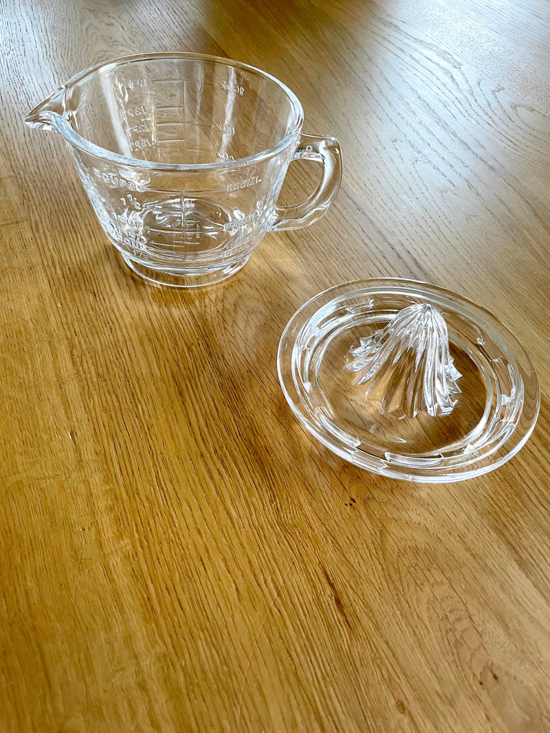 Earth & Nest Glass Juicer with Measuring Cup