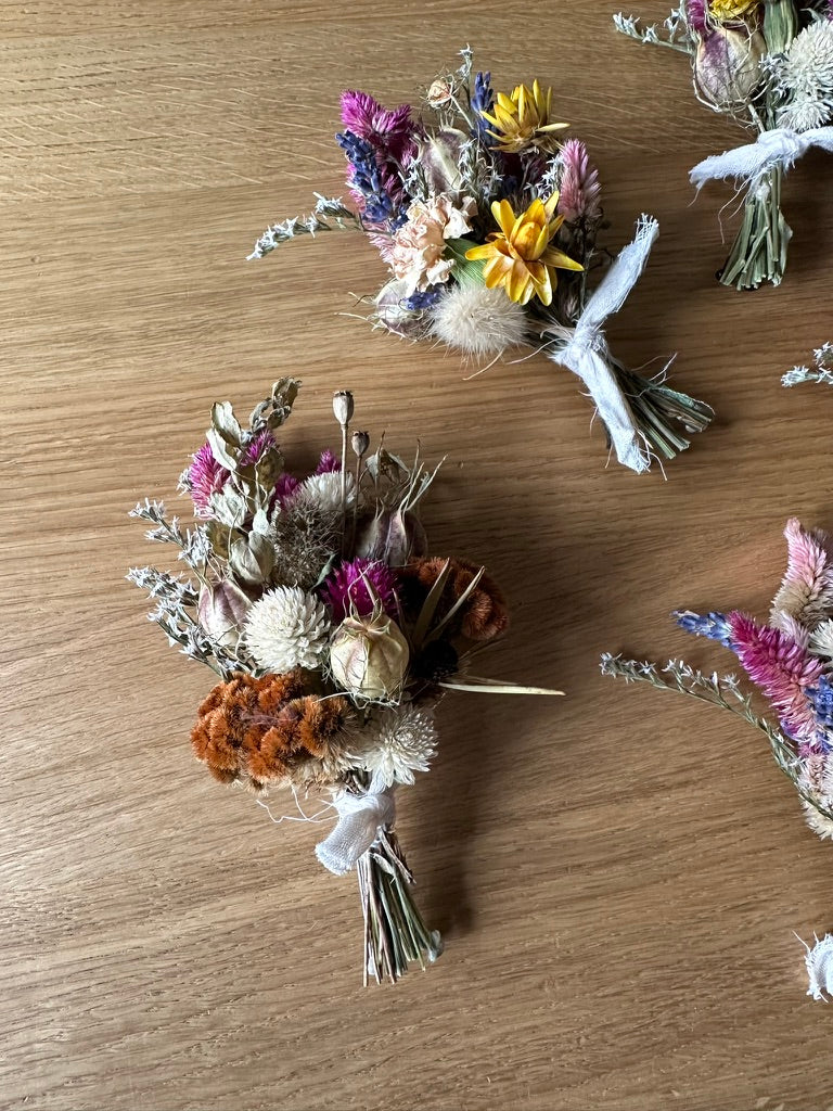 Dried Floral Mini Bouquet by District 2 Floral