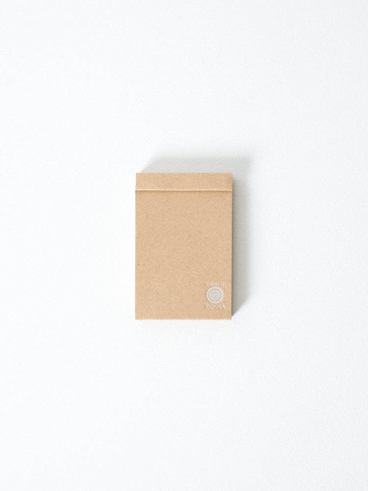 Morihata Kizara Wood Sheet Memo Pad - Small - 3" x 4.5"