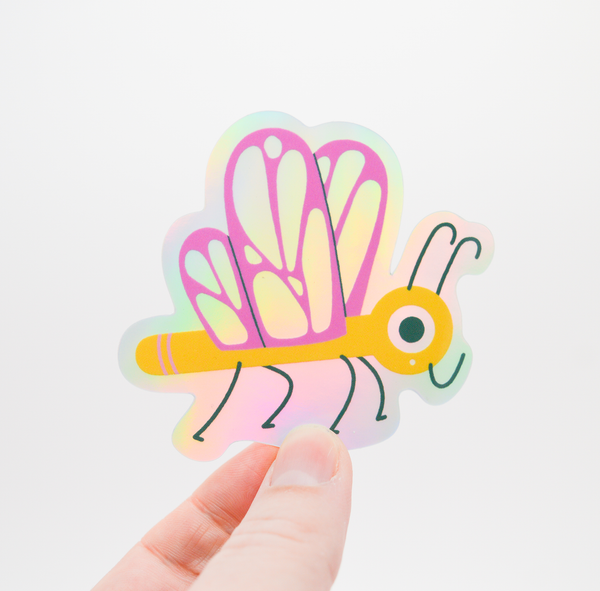 Butterfly Holographic Sticker