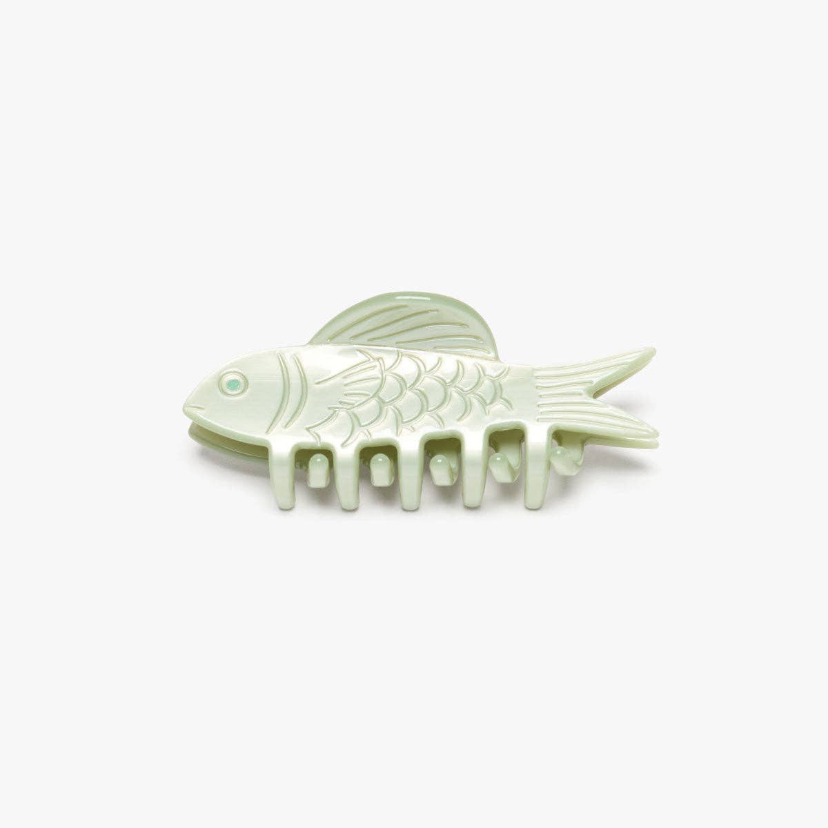 Winona Irene Jade Fish Mini Hair Claw Clip