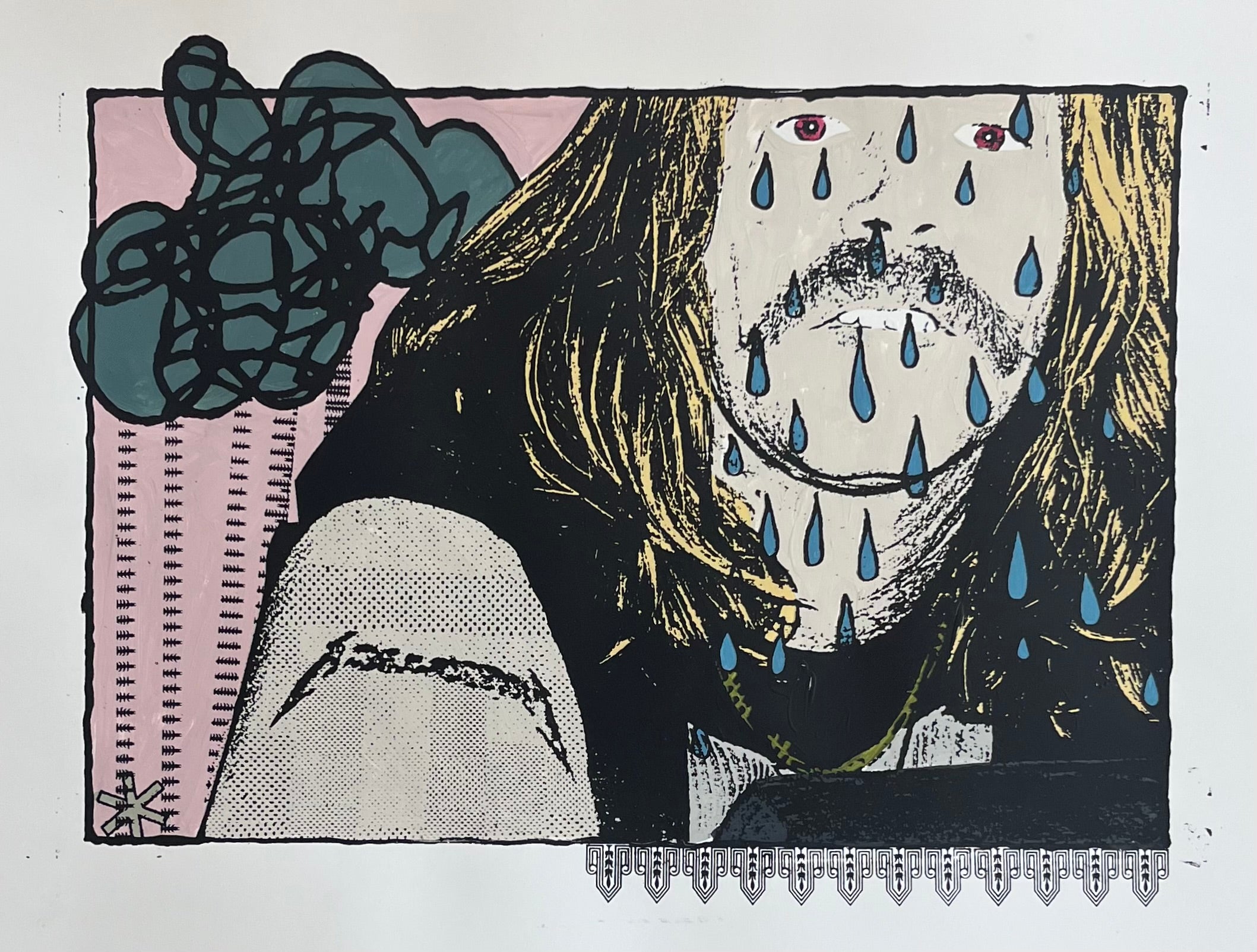 Screenprint by Joey Lynch 