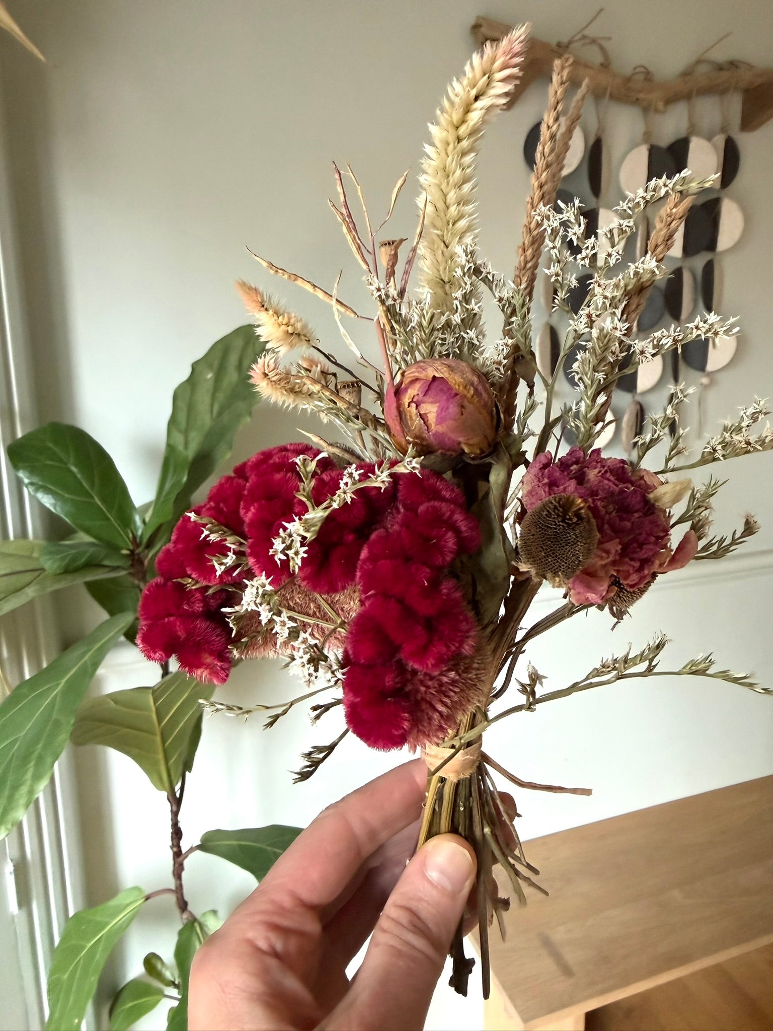 Dried Floral Mini Bouquet by District 2 Floral