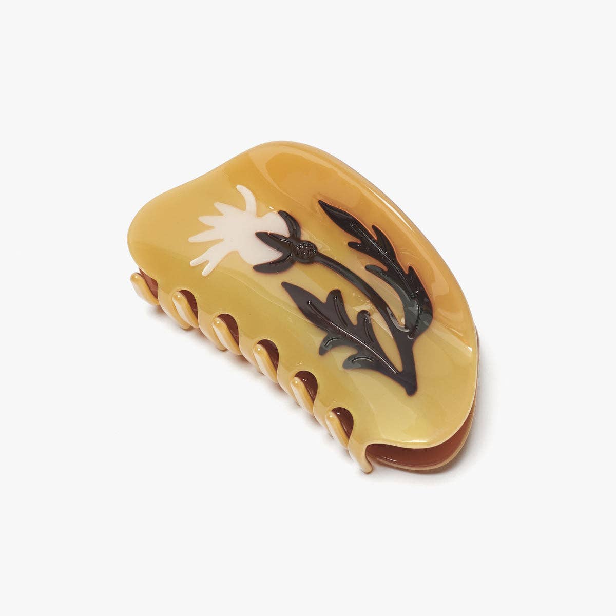 Winona Irene Rosehip Flower Yellow Hair Claw