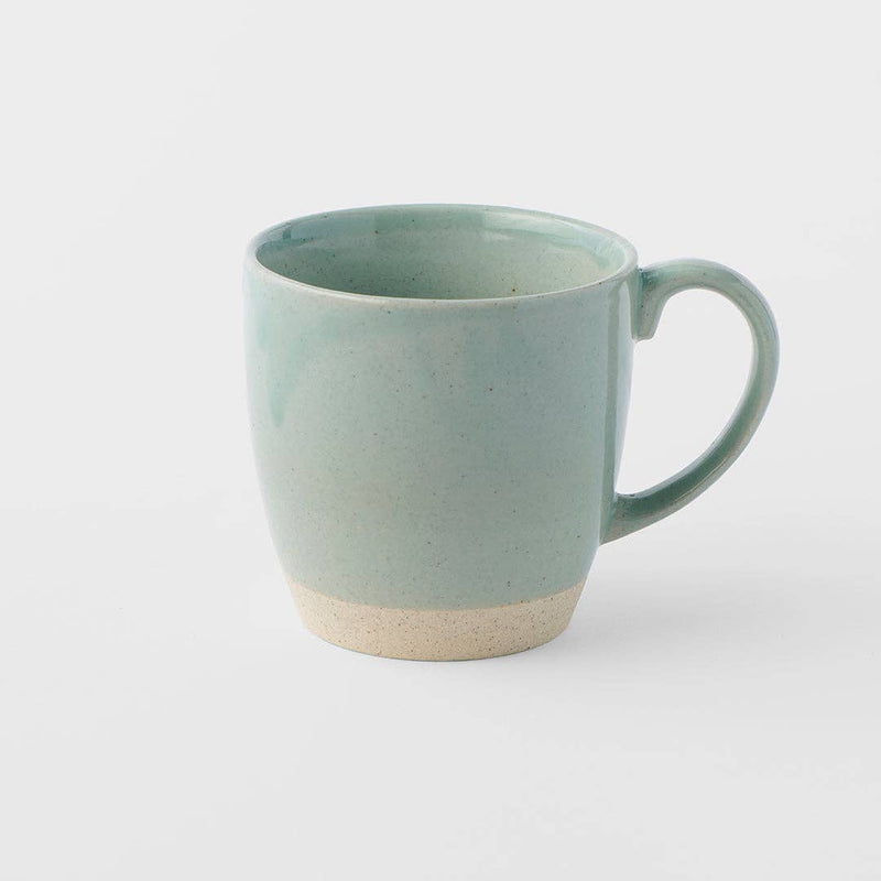 Made in Japan Taikon mug with handle – mint green