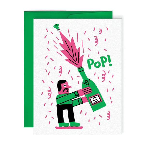 Champagne Celebrate Greeting card