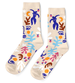 Yellow Owl Women's Socks - Matisse