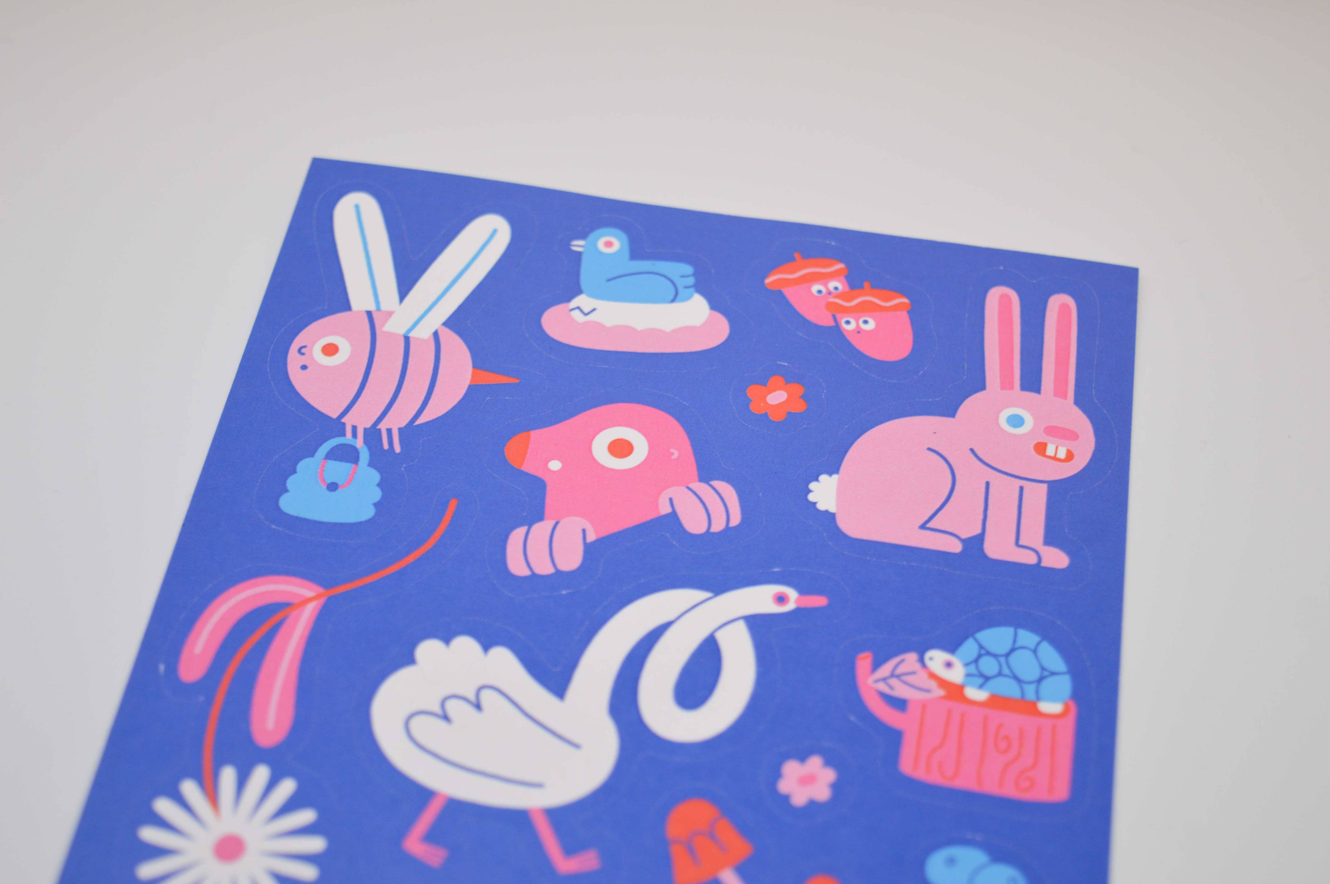 Wildlife Sticker Sheet