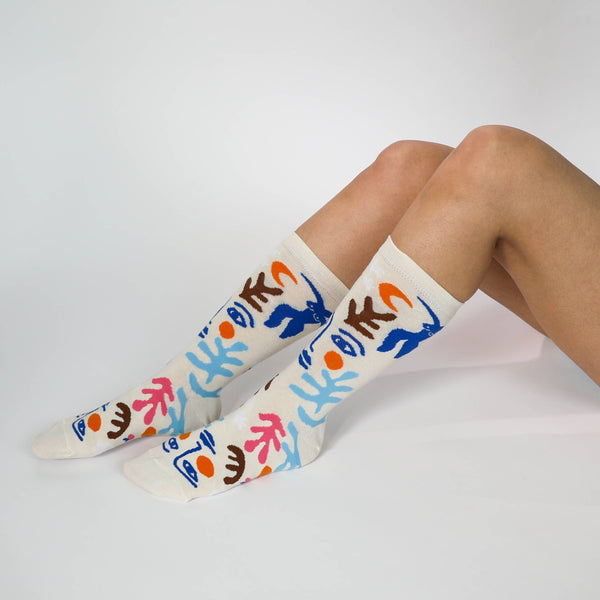 Yellow Owl Women's Socks - Matisse