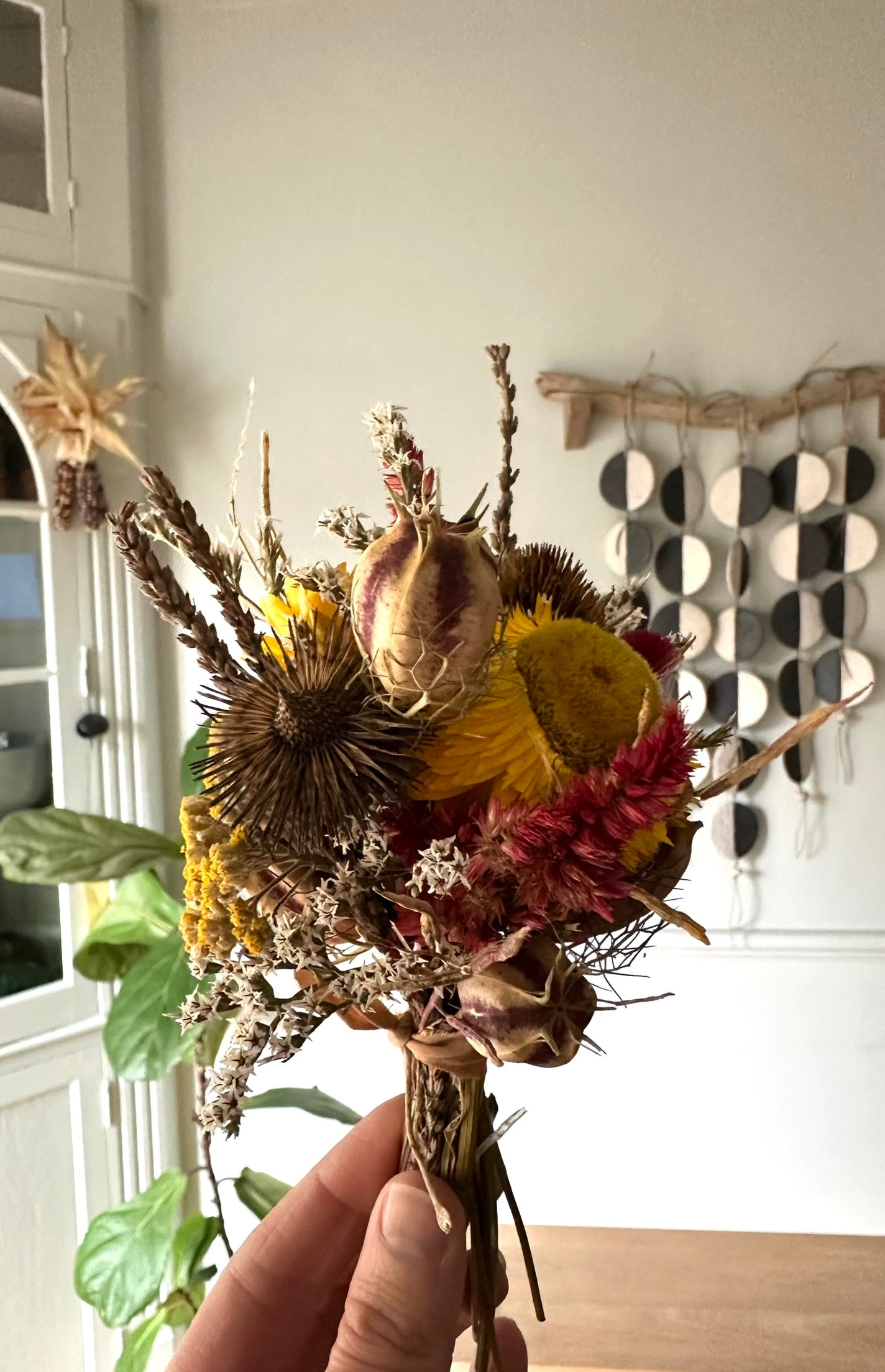 Dried Floral Mini Bouquet by District 2 Floral