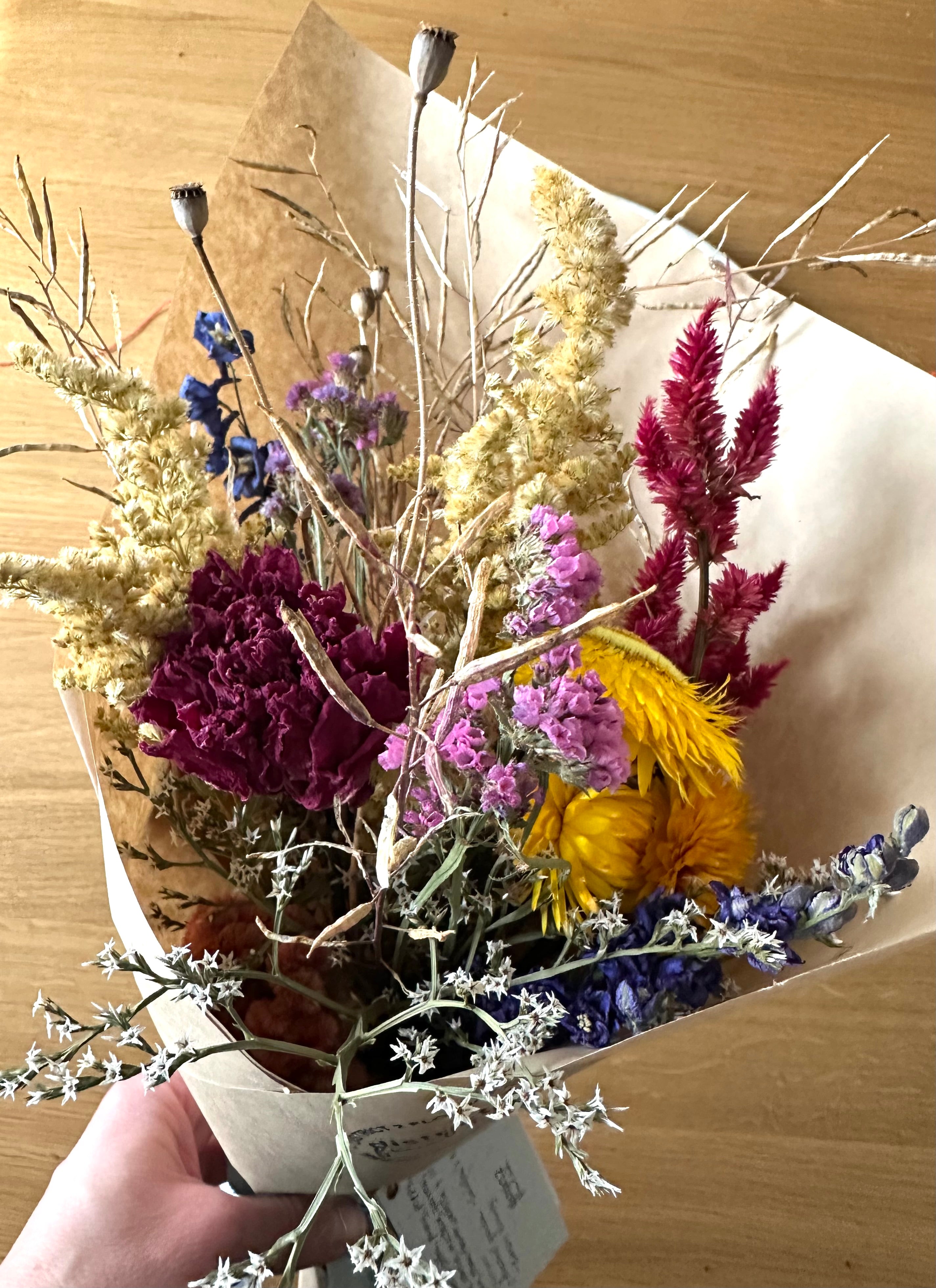 Dried Floral Bouquet by District 2 Floral