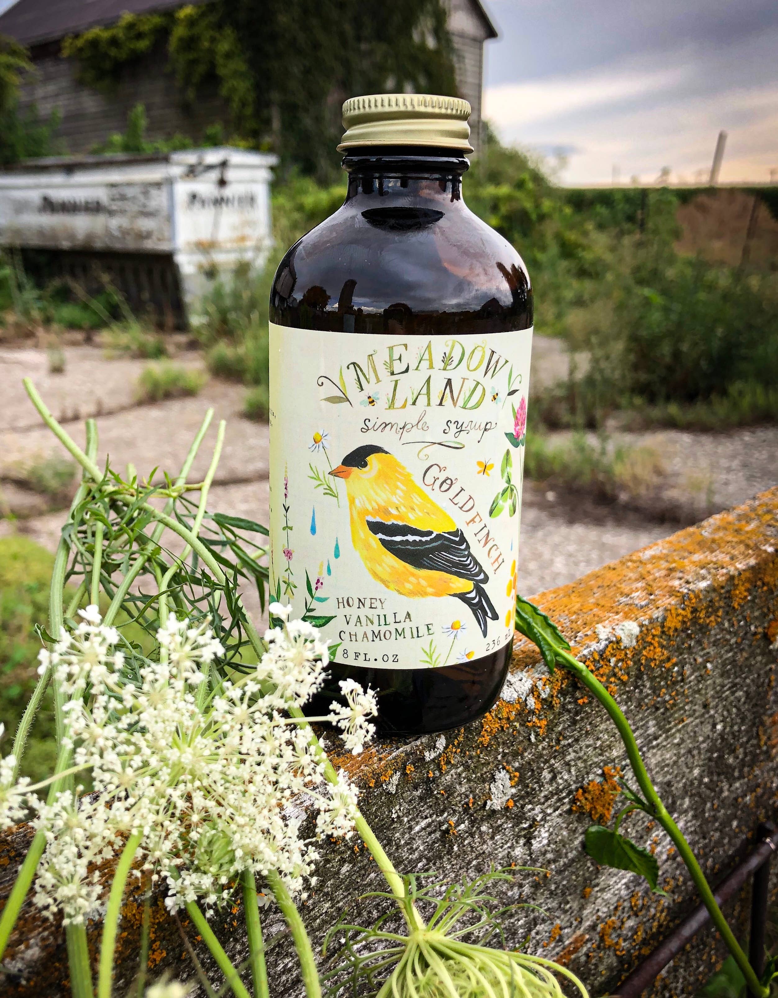 Meadowland Goldfinch Simple Syrup