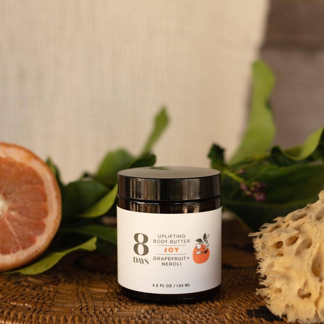 8 days Joy Grapefruit & Neroli Body Butter; 4.2oz