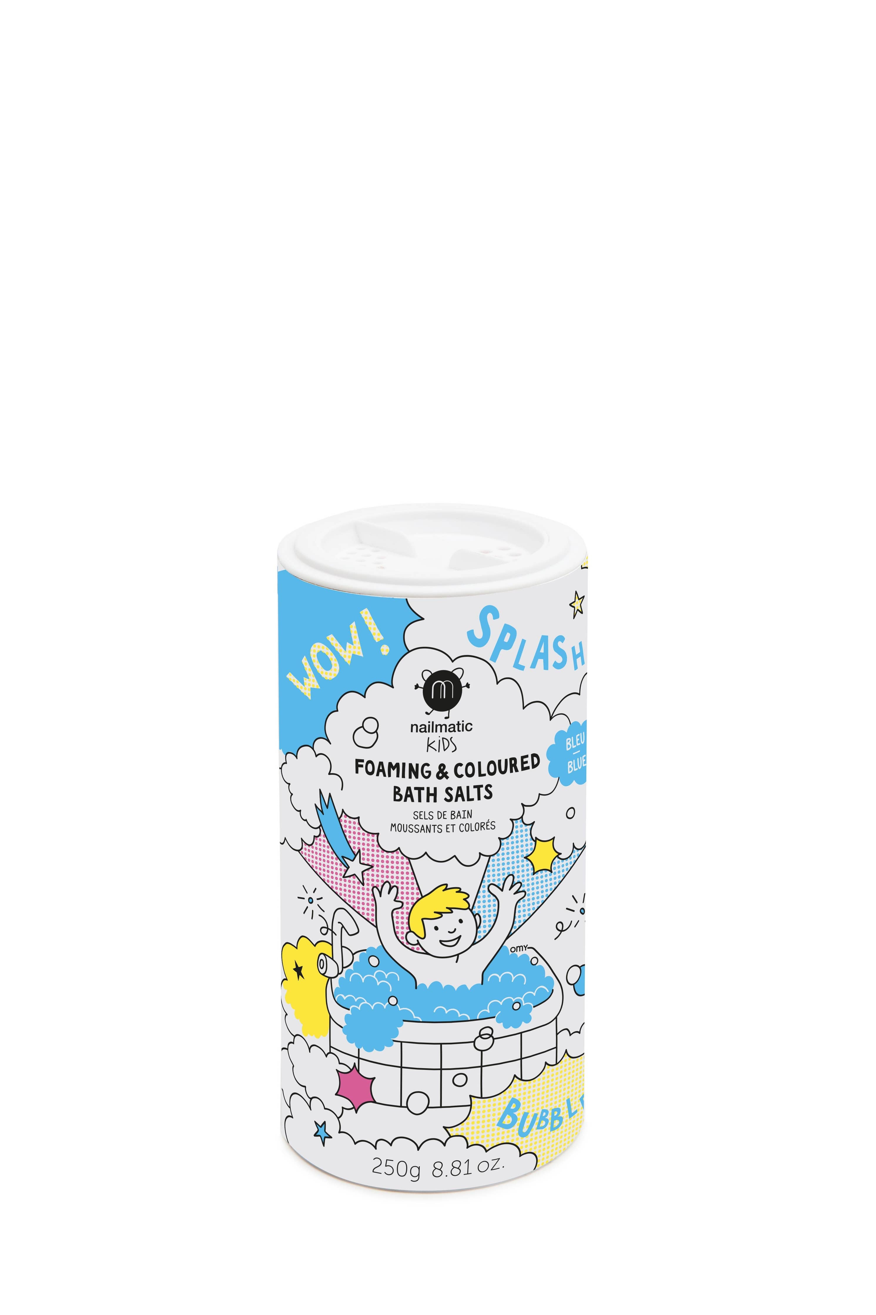 Foaming & Coloured Bath Salts – Blue