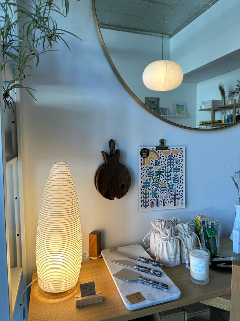 Asano Paper Moon Lamp No 3 Cone Family of Things