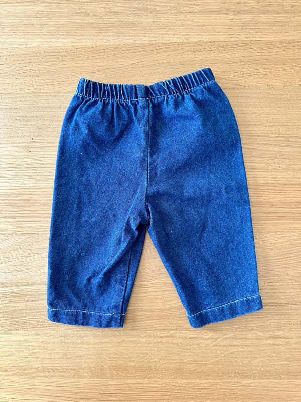 Vintage Baby Dungarees Blue Jeans, 6-9 mos