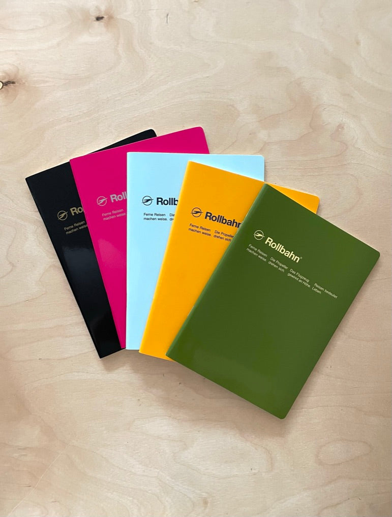 Rollbahn 'Note' Notebook A5 medium (various colors)