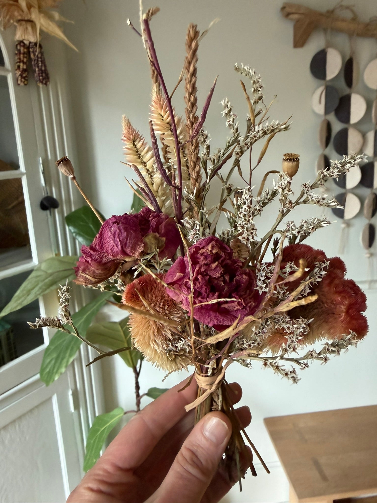 Dried Floral Mini Bouquet by District 2 Floral