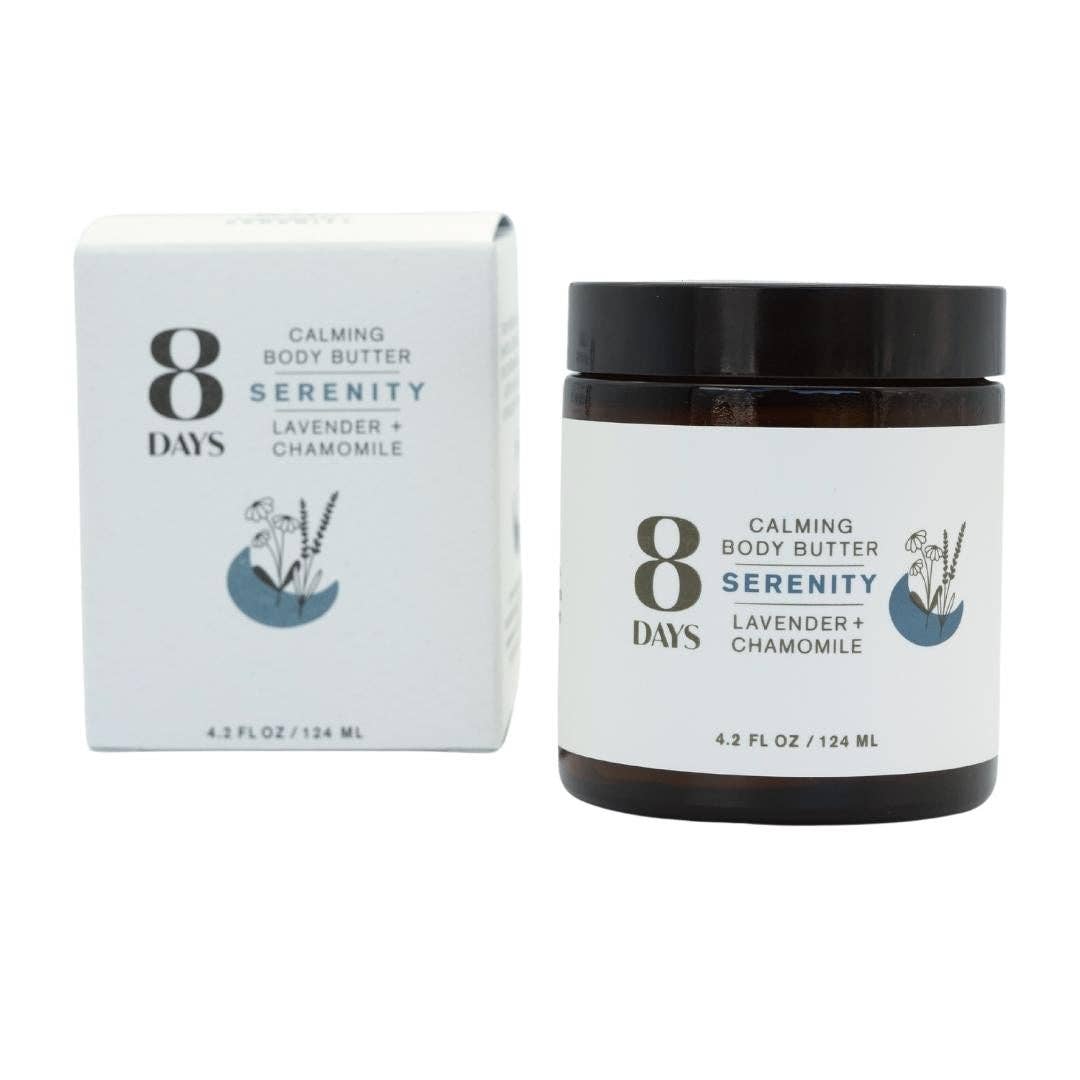 8 days Serenity Lavender Body Butter; 4.2oz