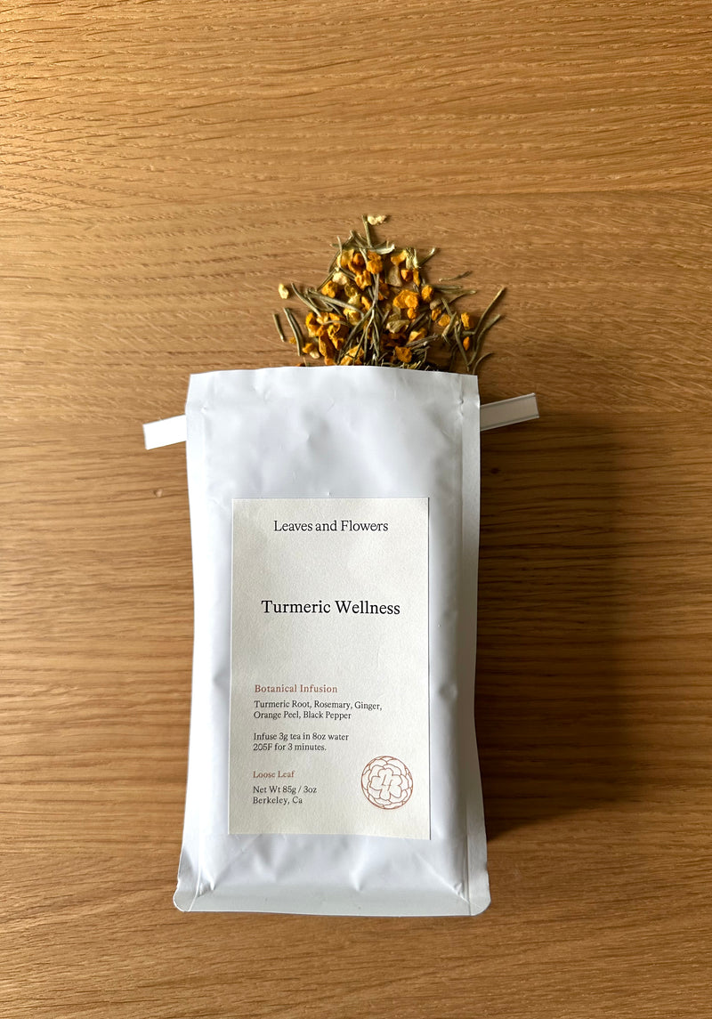 Leaves & Flowers Turmeric Wellness Herbal Tea