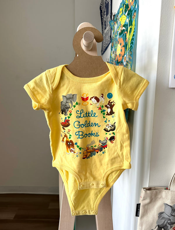 Little Golden Books Yellow Onesie