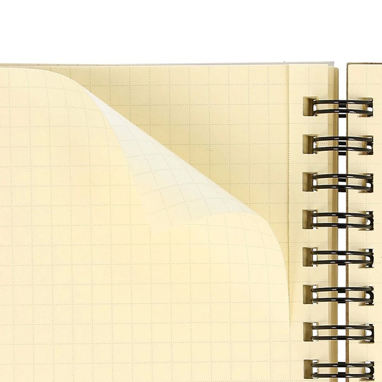 Rollbahn Spiral Notebook – Silver (Pocket Memo & Large)