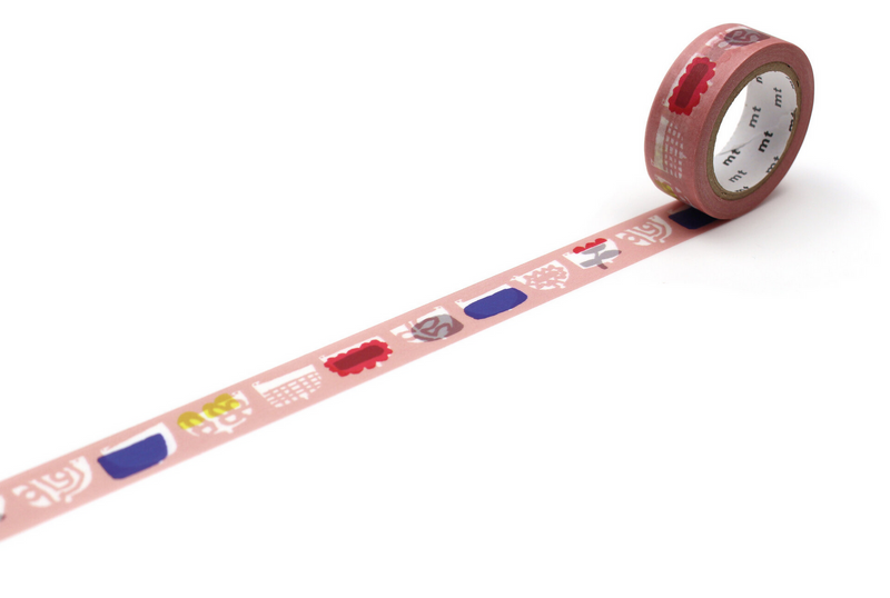 MT Washi Tape Single Roll – Ottaipnu Birdsong Pink