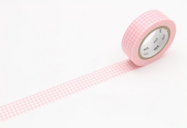 MT Washi Tape Single Roll – Pink Graph Sakura (cherry blossom)
