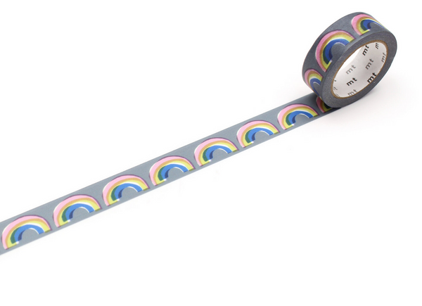 MT Washi Tape Single Roll – Ottaipnu niji (rainbow)