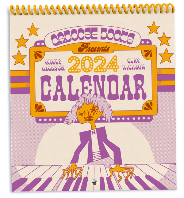 2024 Caboose Books Calendar Clay Hickson