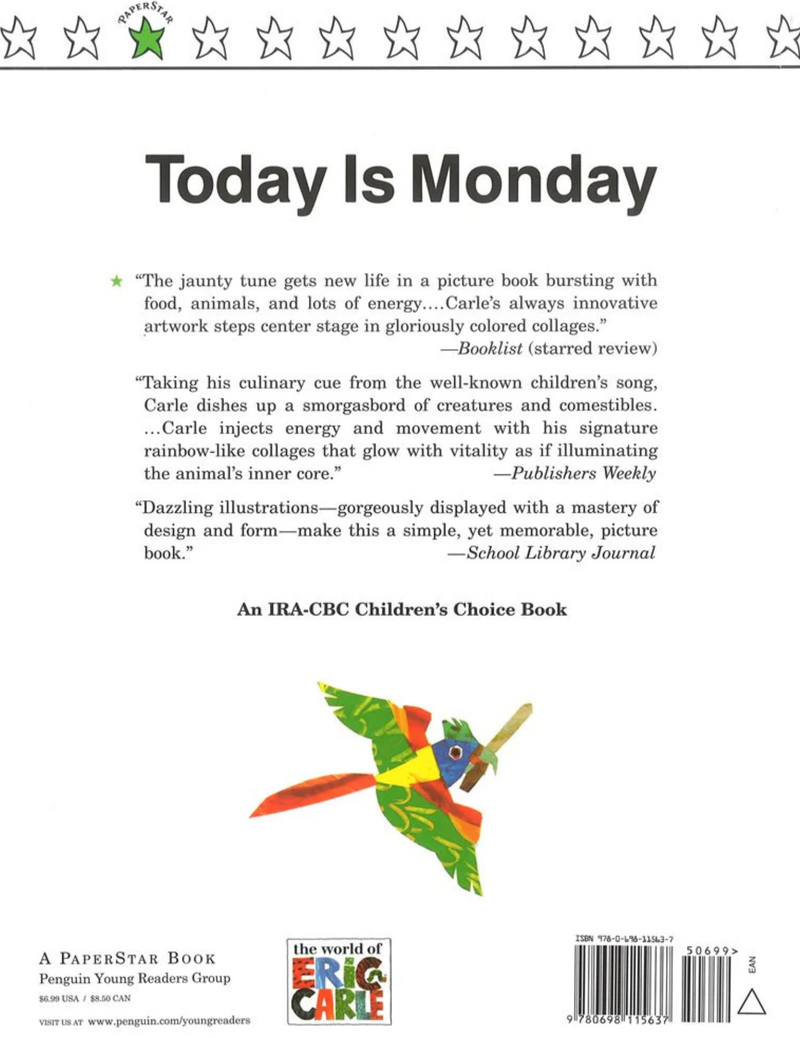 Today is Monday – Eric Carle