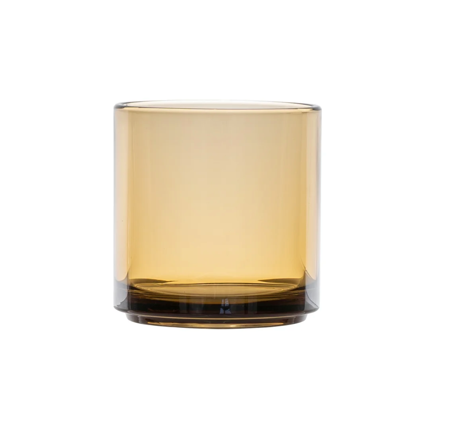 Hasami Japanese Glass Tumbler, Amber – 13oz