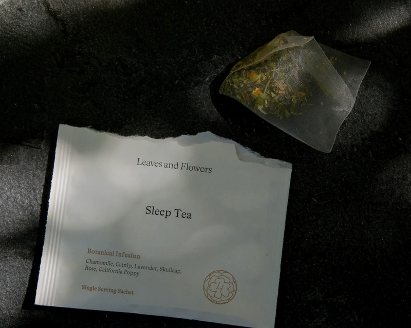 Leaves & Flowers Sleep Herbal Tea – Single Sachets