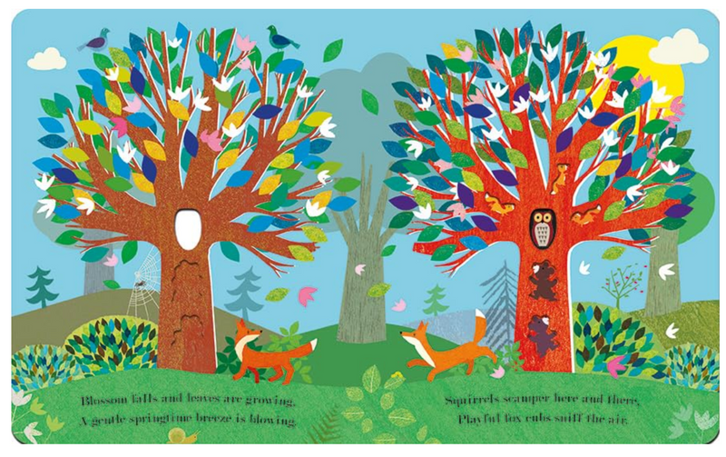 Tree: A peek-through board book – by Britta Teckentrup