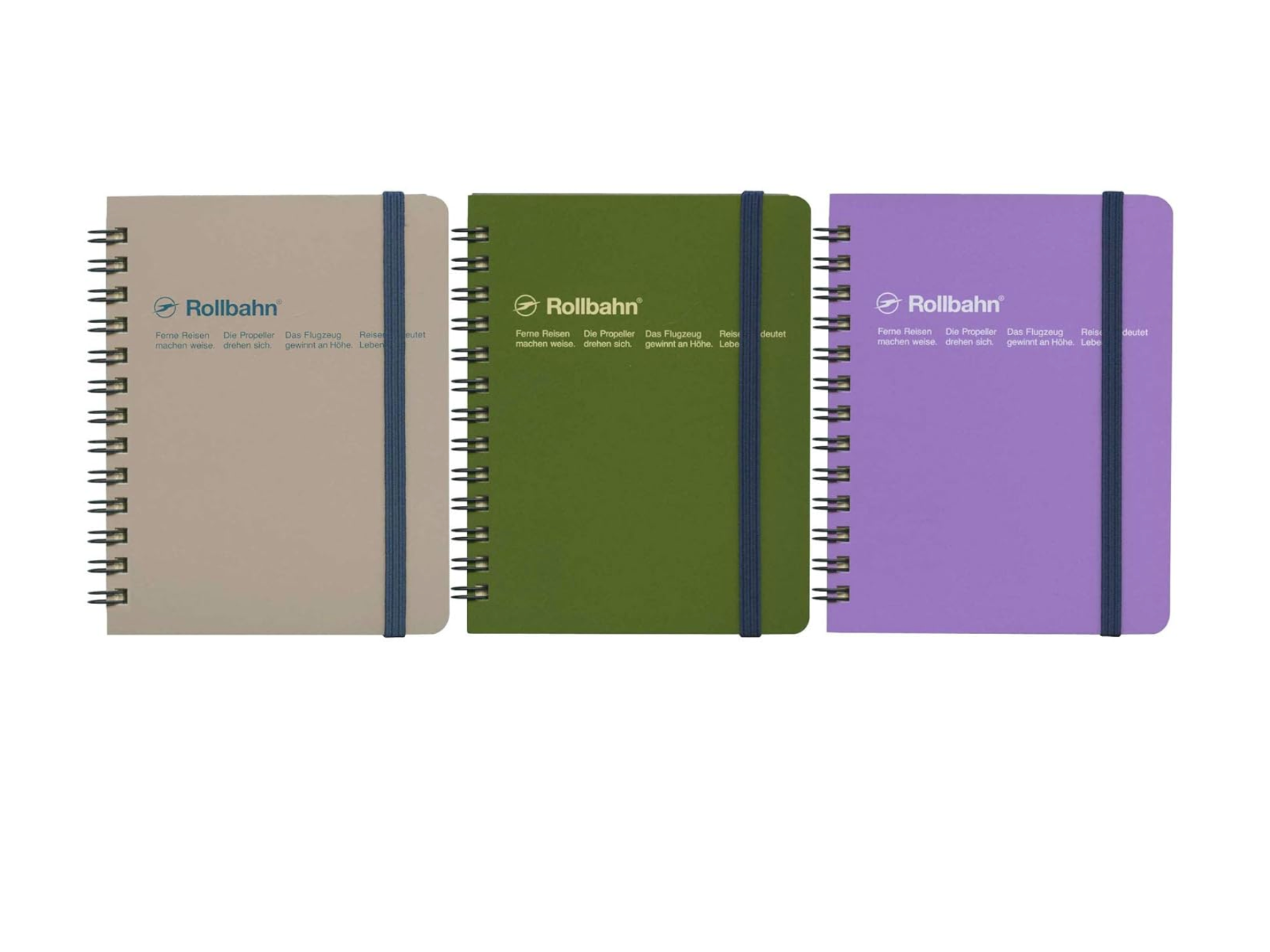 Delfonics Rollbahn Spiral Notebook – Greige (pocket memo)