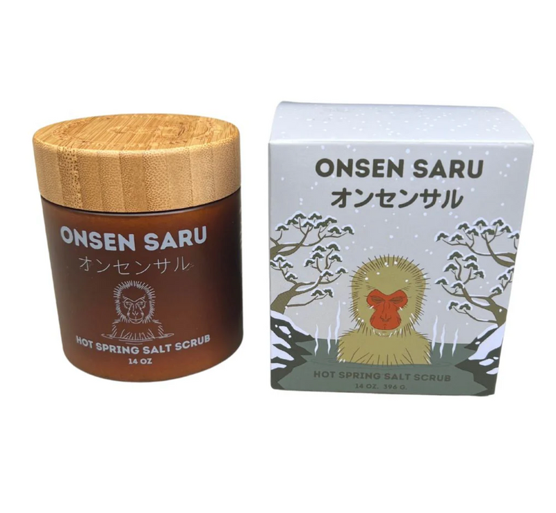 Onsen Saru Hot Spring Salt Scrub